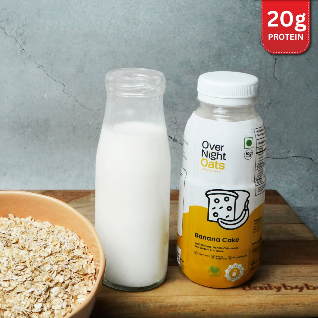 Vegan Banana Cake Oatmeal