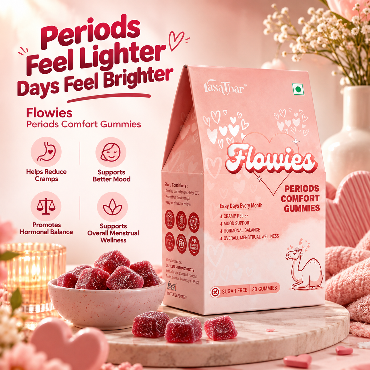 Periods Comforting Gummies