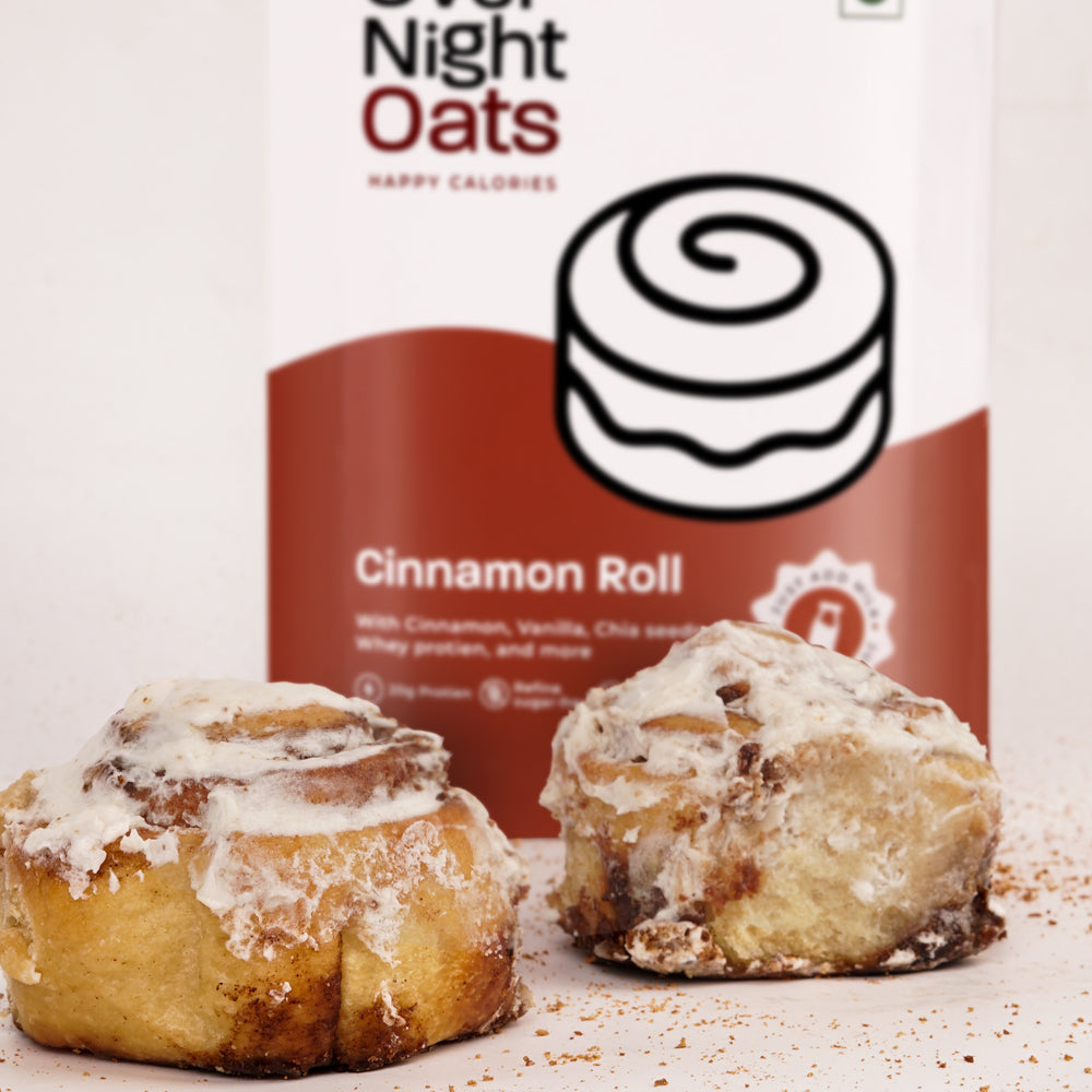 
                  
                    Customizable Cinnamon Roll Overnight Oats meal
                  
                
