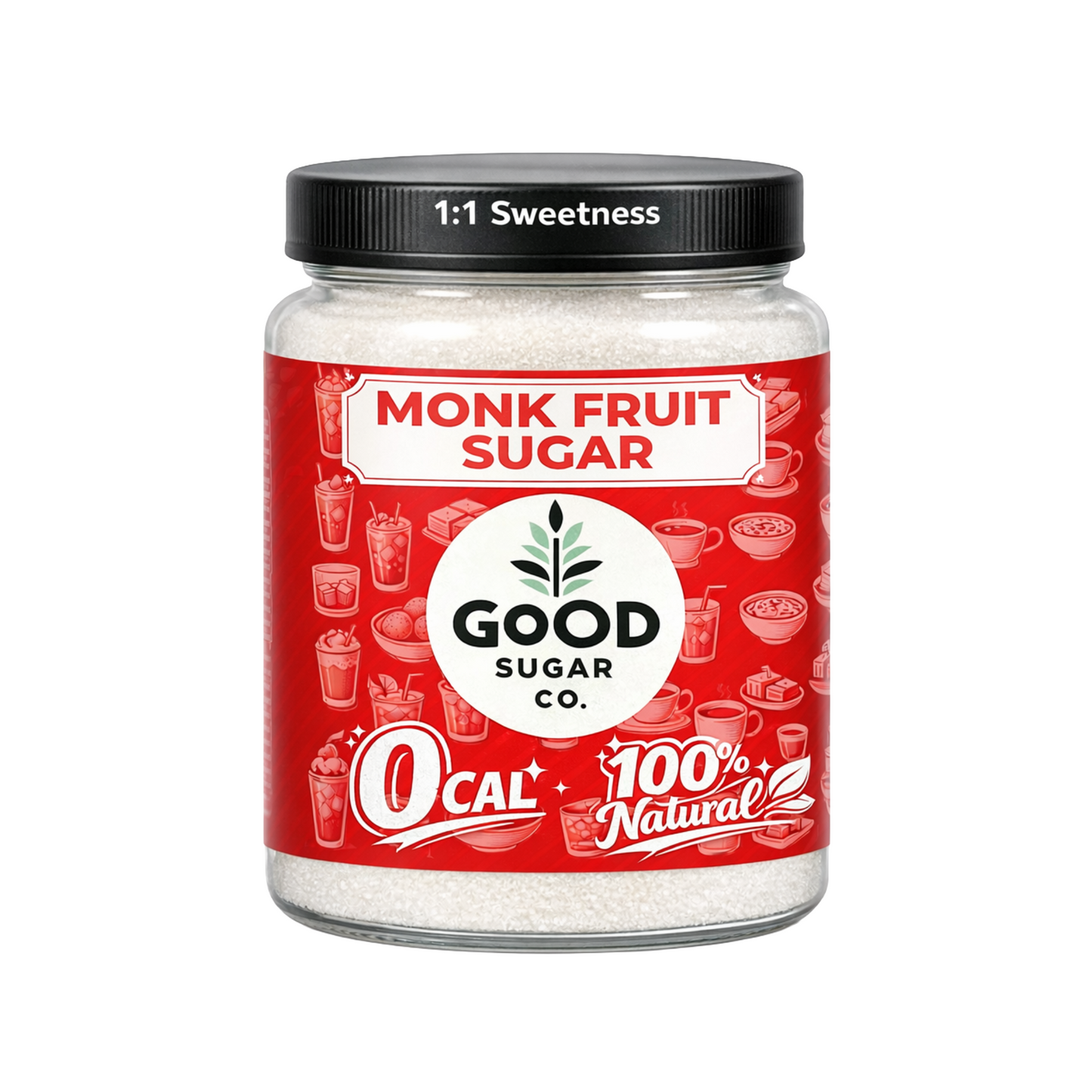 TGS Eythritol 400gm jar