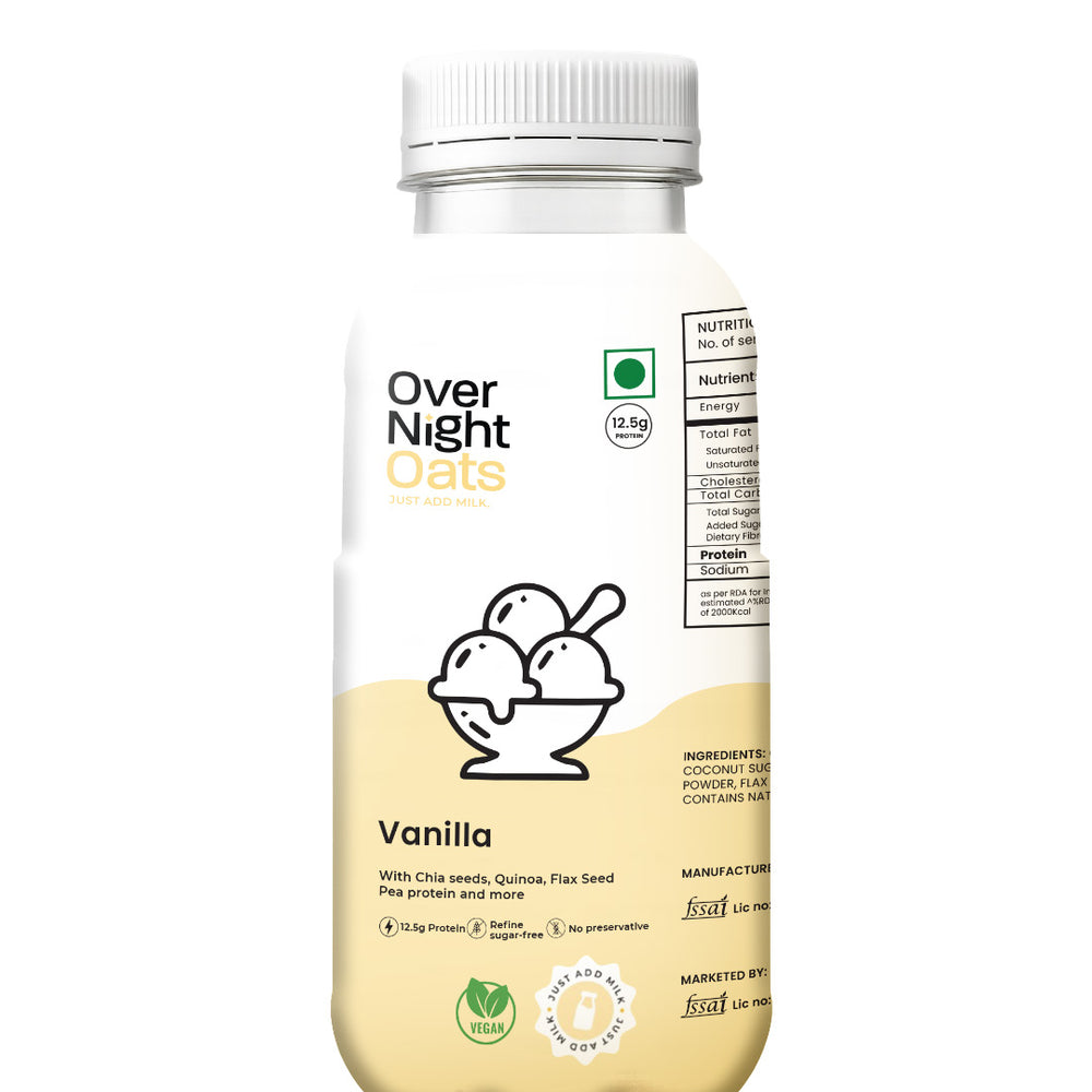 Vegan Vanilla Oatmeal